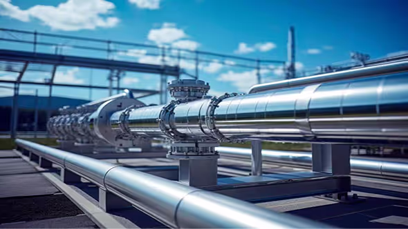 Industrial oil and gas infrastructure